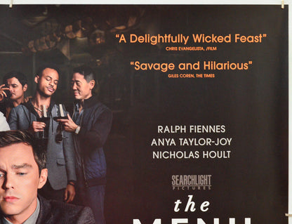 The Menu (Top Right) Cinema Quad Movie Poster 