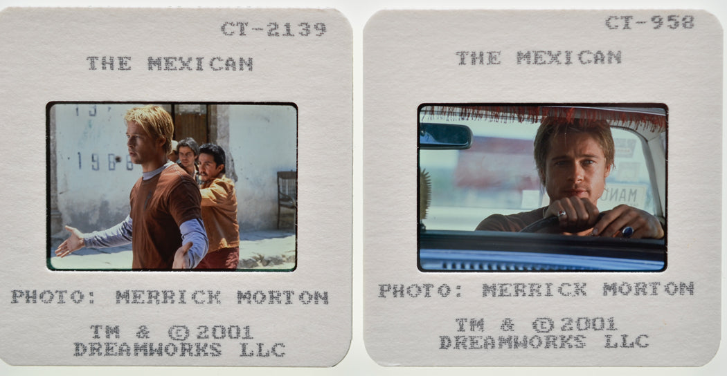 The Mexican (Slides 1 and 2) Original 35mm Slides - Cinema Press Slides