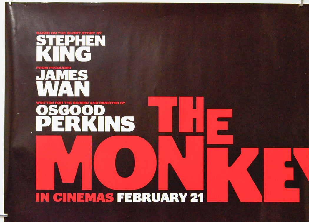 The Monkey (Top Left) Cinema Quad Movie Poster 