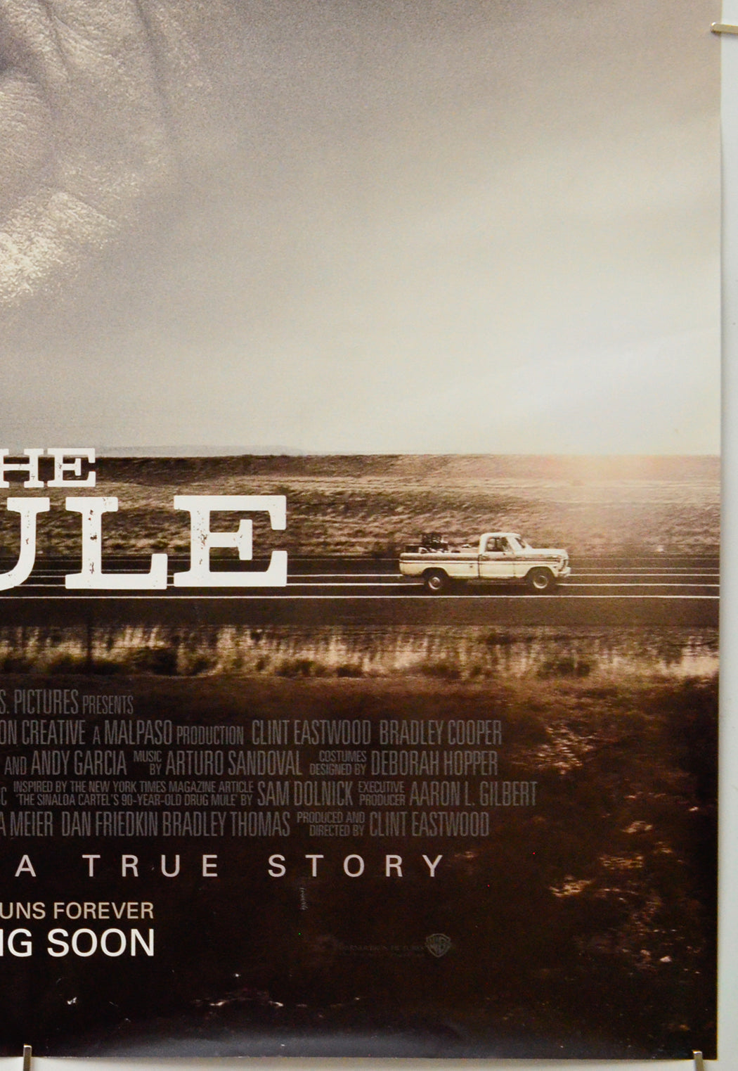 The Mule (Bottom Right) Cinema One Sheet Movie Poster 