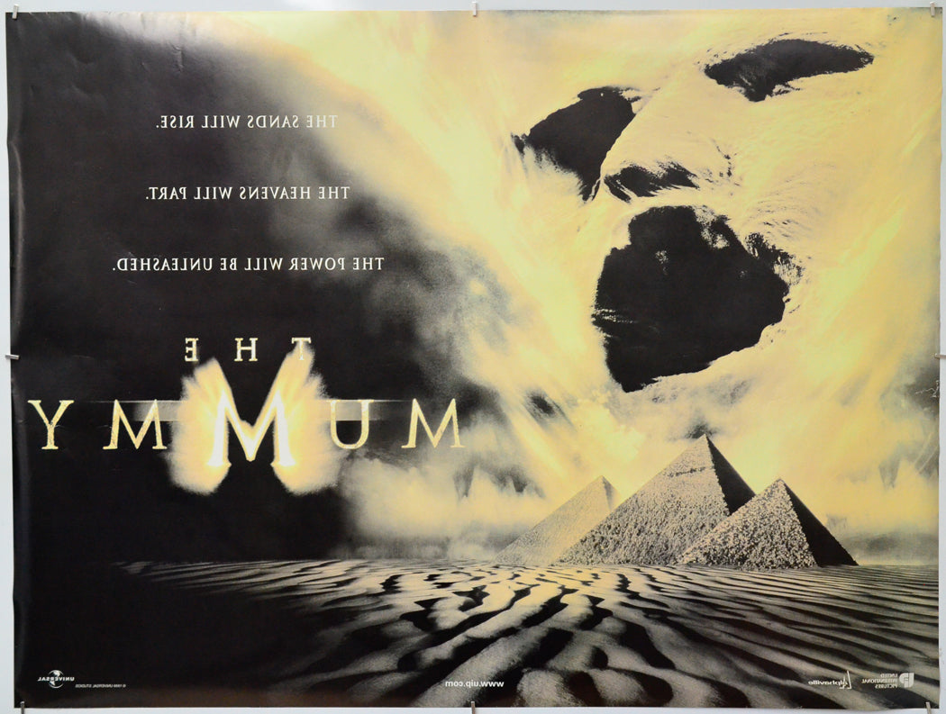 The Mummy (Back) Cinema Quad Movie Poster 