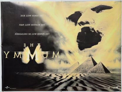 The Mummy (Back) Cinema Quad Movie Poster 