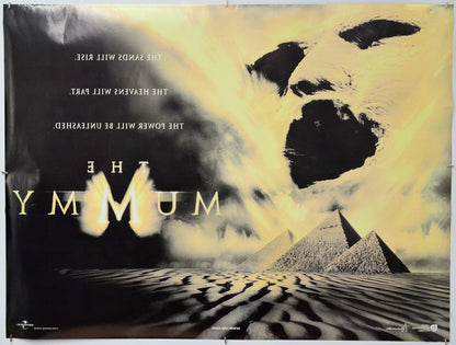 The Mummy (Back) Cinema Quad Movie Poster 