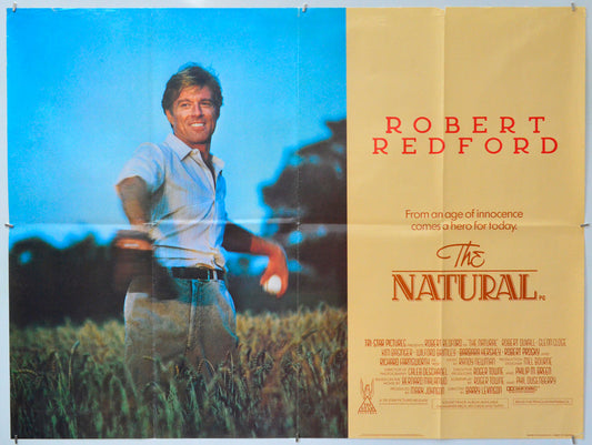 The Natural - Original Quad Poster - Film Poster - Movie Poster
