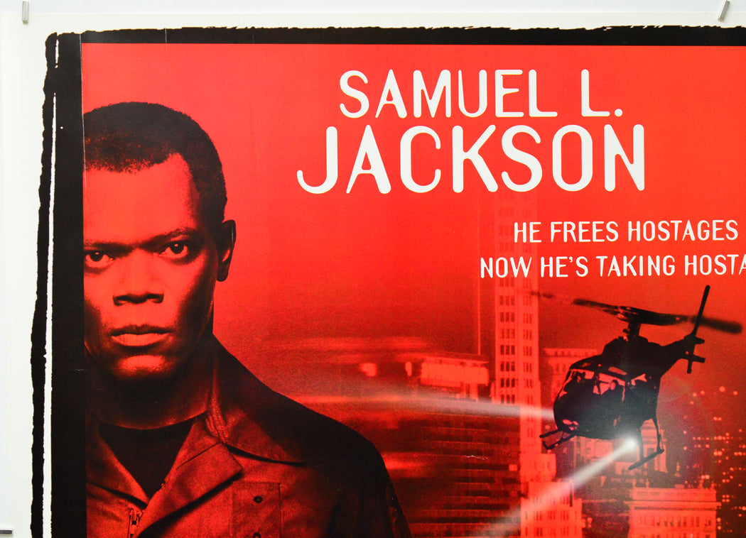 The Negotiator (Top Left) Cinema Quad Movie Poster 