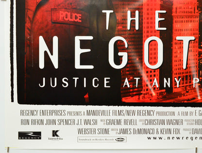 The Negotiator (Bottom Left) Cinema Quad Movie Poster 