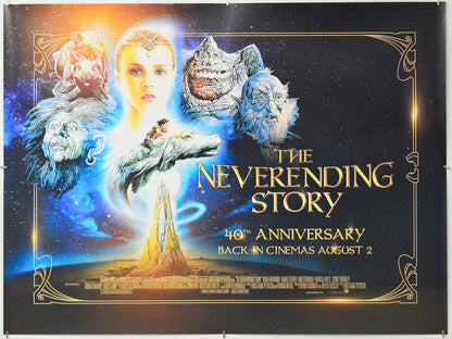 The Never Ending Story - Original Quad Poster - Film Poster - Movie Poster