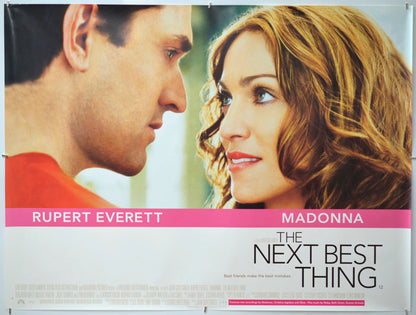 The Next Best Thing - Original Quad Poster - Film Poster - Movie Poster