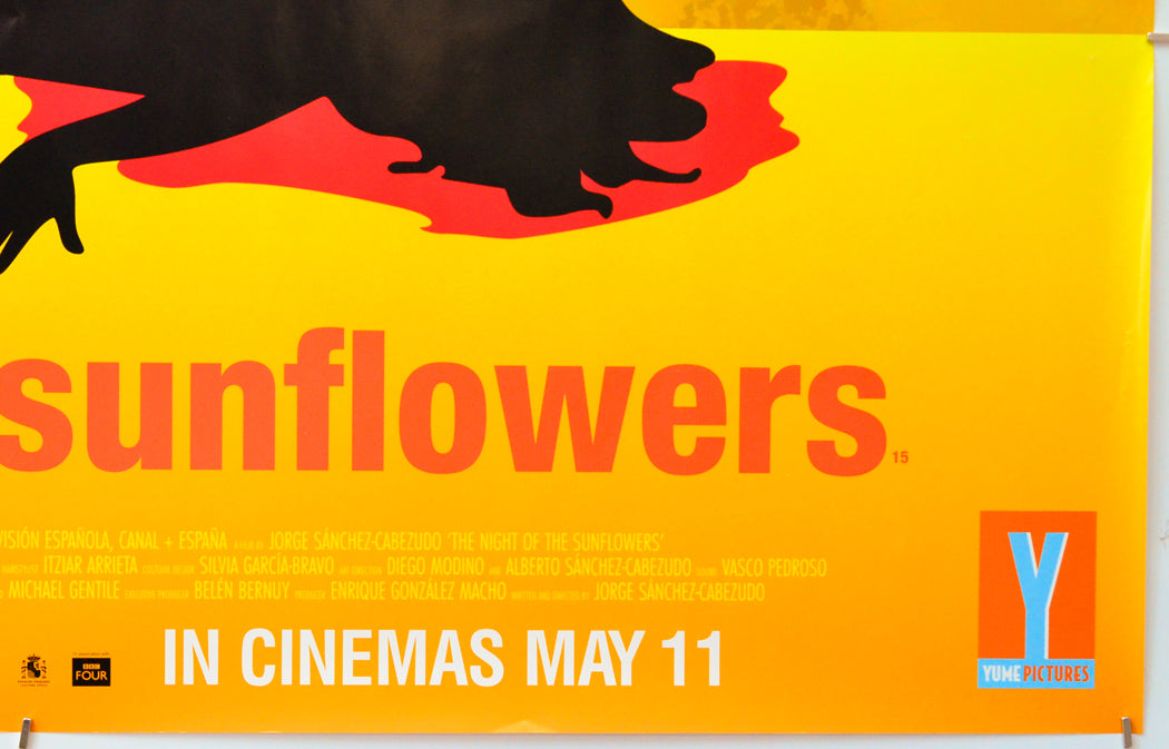 The Night Of The Sunflowers (Bottom Right) Cinema Quad Movie Poster 