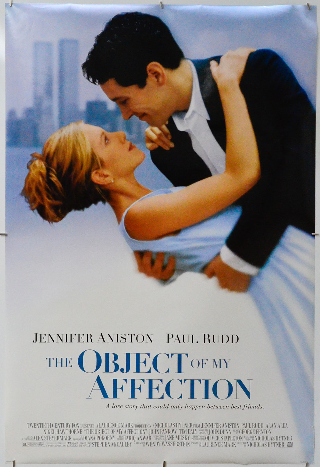 The Object Of My Affection - Original One Sheet Poster - Film Poster - Movie Poster 