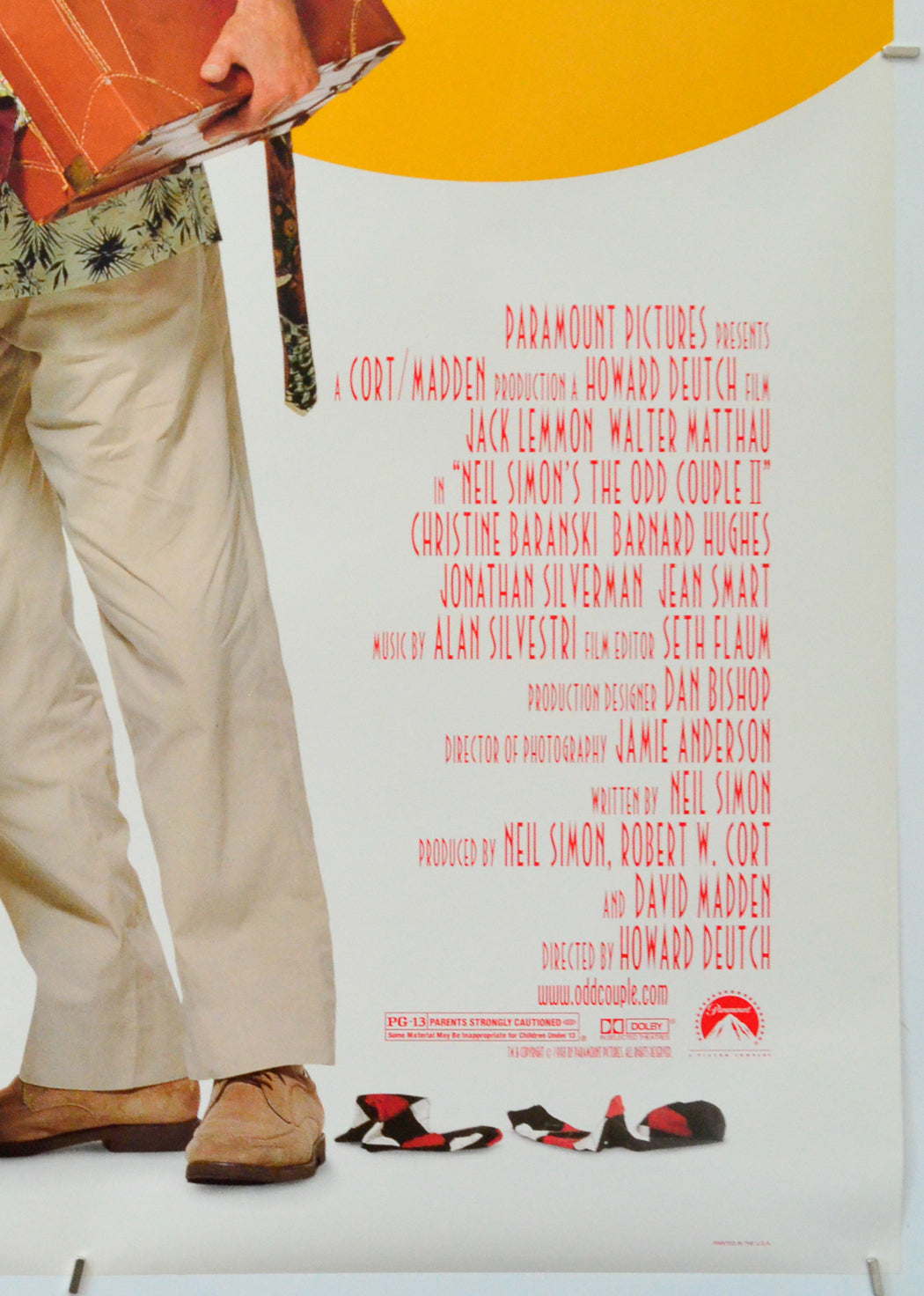 The Odd Couple II (Bottom Right) Cinema One Sheet Movie Poster 
