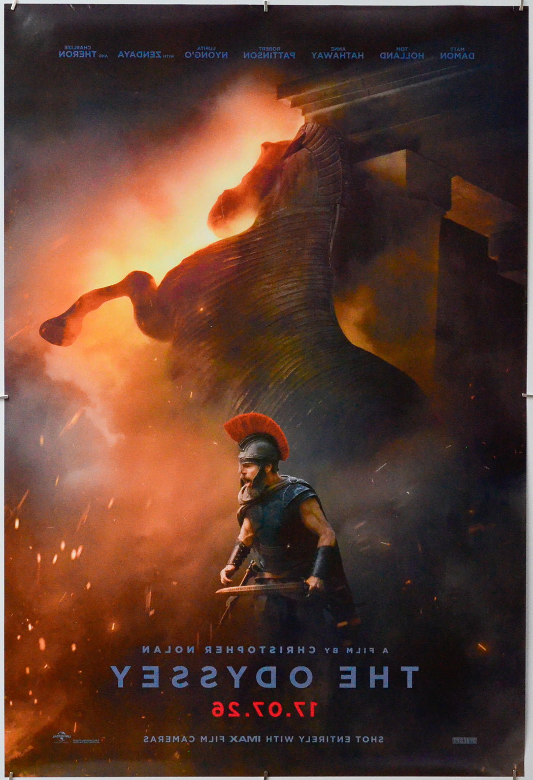 The Odyssey (Back) Cinema One Sheet Movie Poster 
