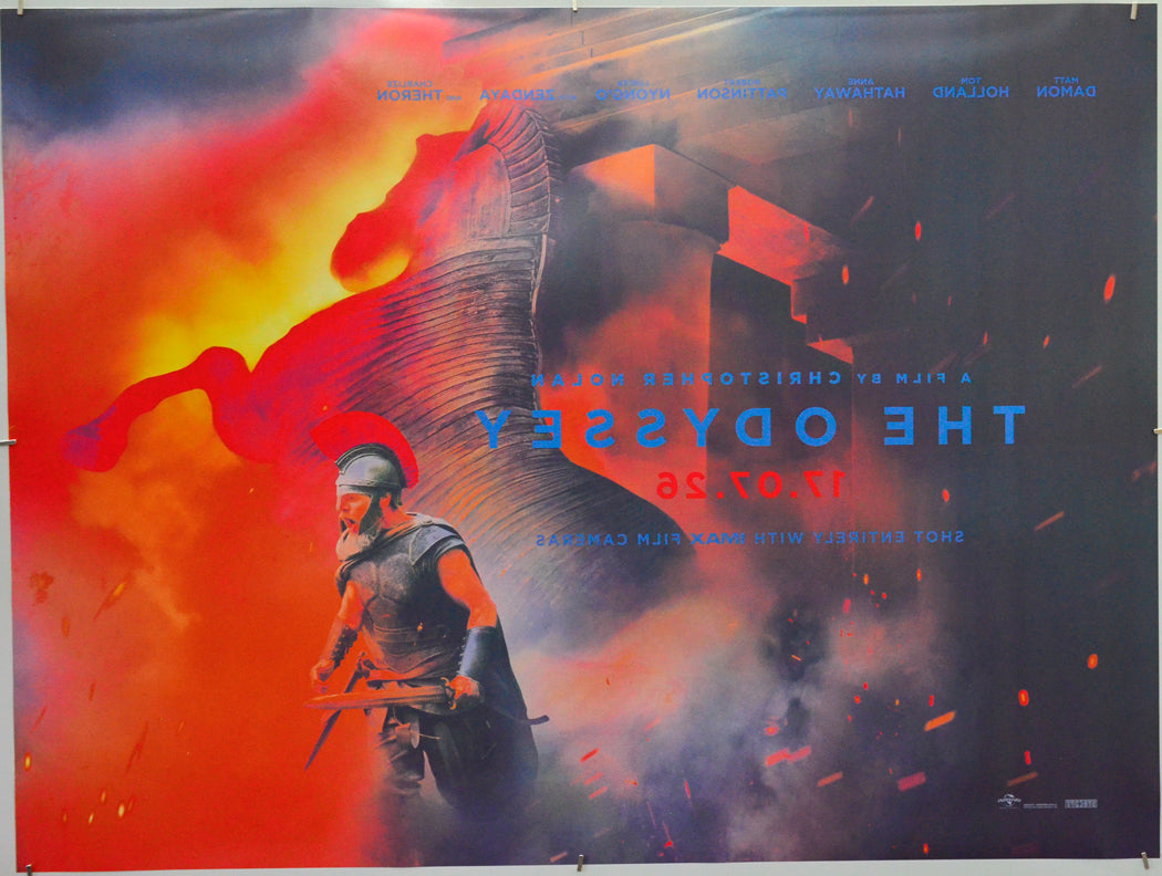 The Odyssey (Back) Cinema Quad Movie Poster 