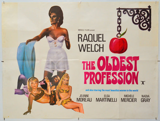 The Oldest Profession - Original Quad Poster - Film Poster - Movie Poster