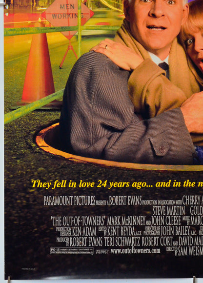 The Out Of Towners (Bottom Left) Cinema One Sheet Movie Poster 