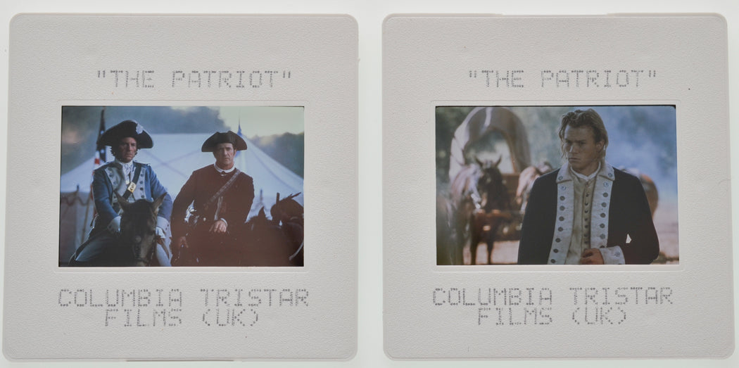 The Patriot (Slides 1 and 2) Original 35mm Slides - Cinema Press Slides