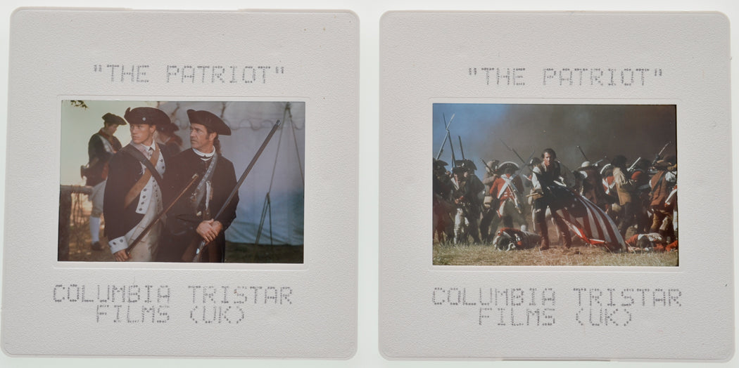 The Patriot (Slides 3 and 4) Original 35mm Slides - Cinema Press Slides