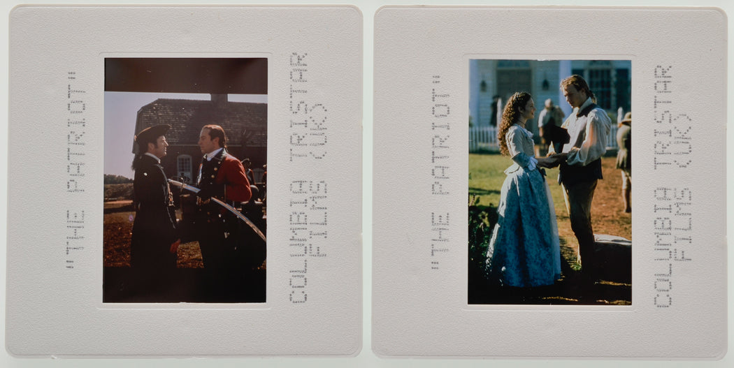 The Patriot (Slides 13 and 14) Original 35mm Slides - Cinema Press Slides