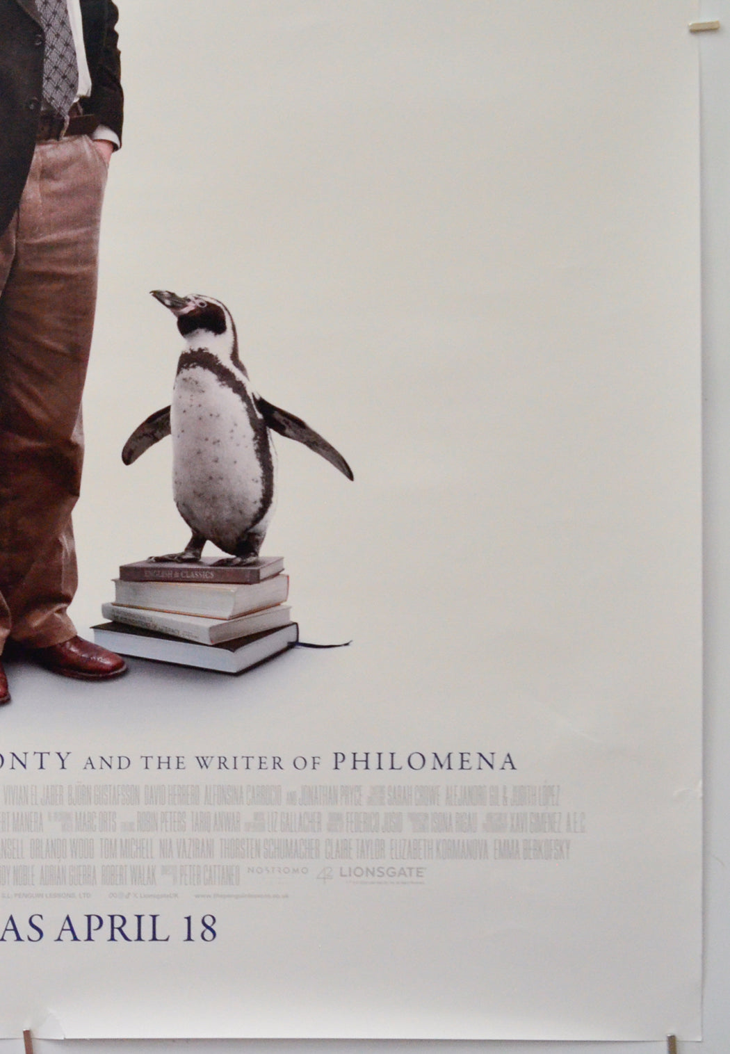 The Penguin Lessons (Bottom Right) Cinema One Sheet Movie Poster 