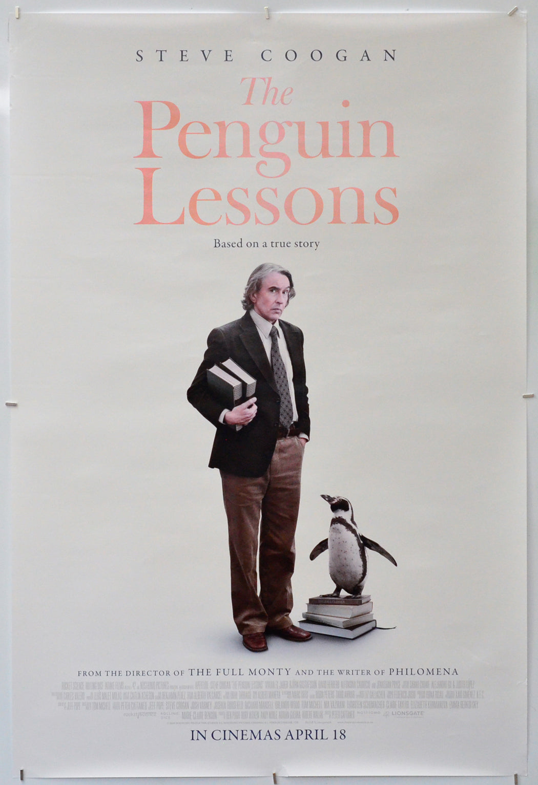 The Penguin Lessons - Original One Sheet Poster - Film Poster - Movie Poster 