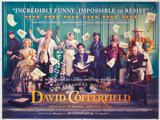 The Personal History of David Copperfield - Original Quad Poster - Film Poster - Movie Poster