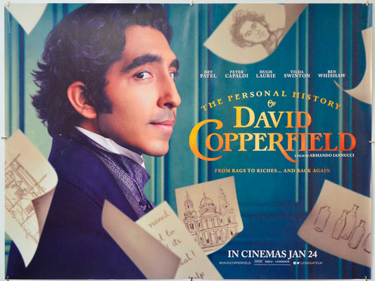 The Personal History of David Copperfield - Original Quad Poster - Film Poster - Movie Poster