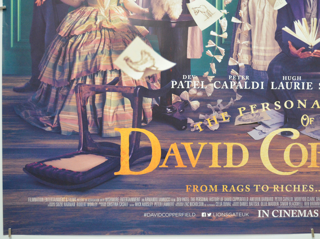 The Personal History of David Copperfield (Bottom Left) Cinema Quad Movie Poster 