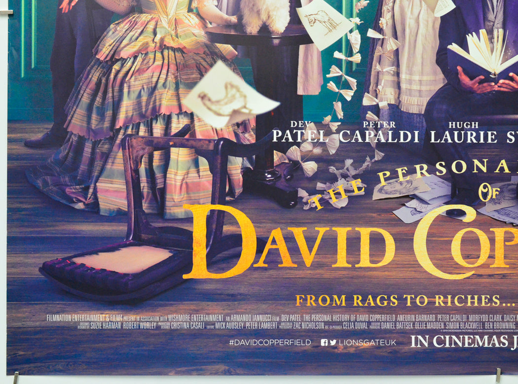 The Personal History of David Copperfield (Bottom Left) Cinema Quad Movie Poster 
