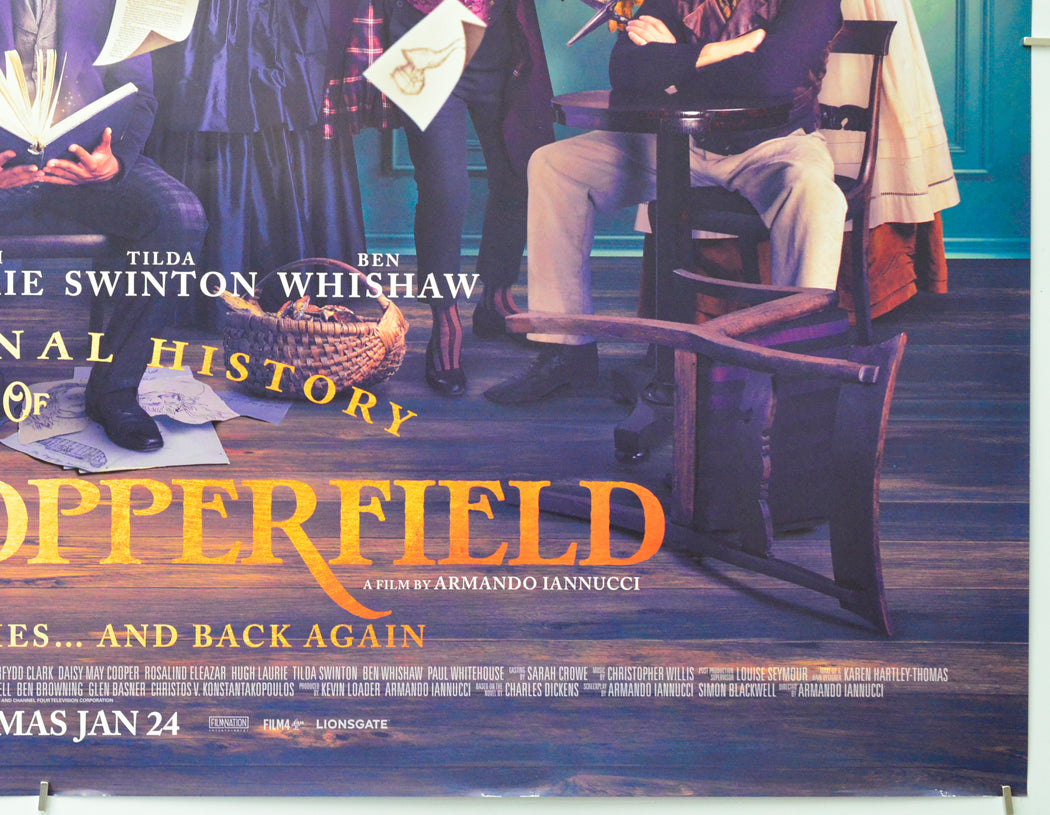 The Personal History of David Copperfield (Bottom Right) Cinema Quad Movie Poster 