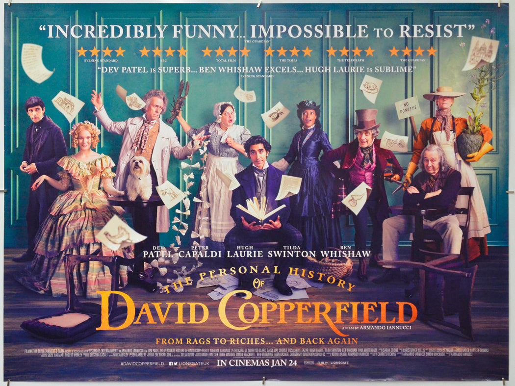 The Personal History of David Copperfield - Original Quad Poster - Film Poster - Movie Poster