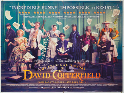 The Personal History of David Copperfield - Original Quad Poster - Film Poster - Movie Poster