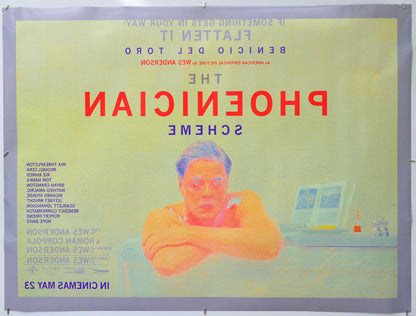 The Phoenician Scheme (Back) Cinema Quad Movie Poster 