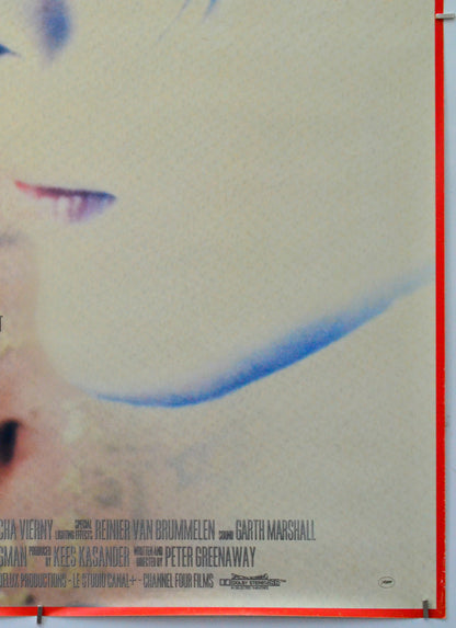 The Pillow Book (Bottom Right) Cinema One Sheet Movie Poster 