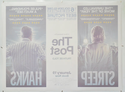 The Post (Back) Cinema Quad Movie Poster 