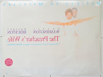 The Preacher's Wife (Back) Cinema Quad Movie Poster 