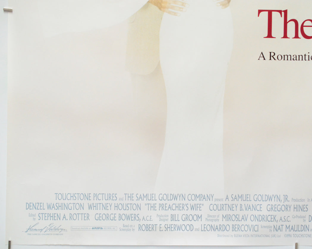 The Preacher's Wife (Bottom Left) Cinema Quad Movie Poster 