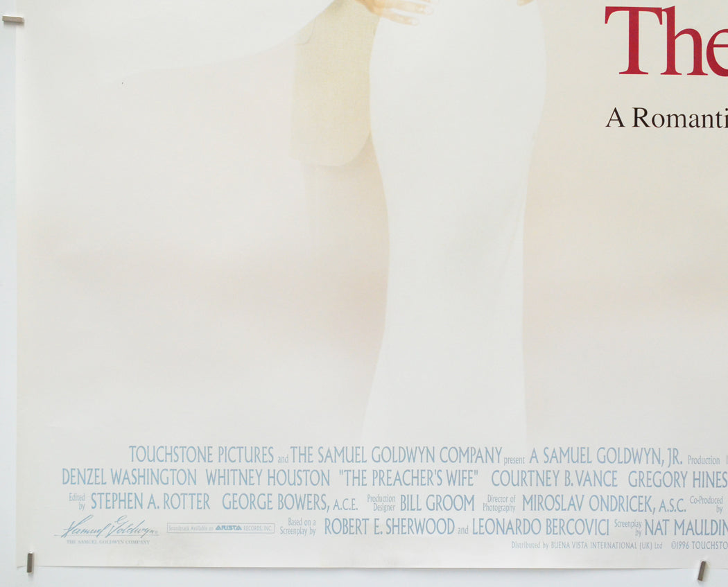 The Preacher's Wife (Bottom Left) Cinema Quad Movie Poster 