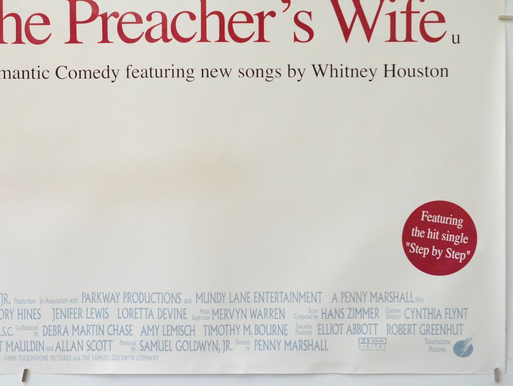 The Preacher's Wife (Bottom Right) Cinema Quad Movie Poster 