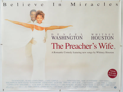 The Preacher's Wife - Original Quad Poster - Film Poster - Movie Poster