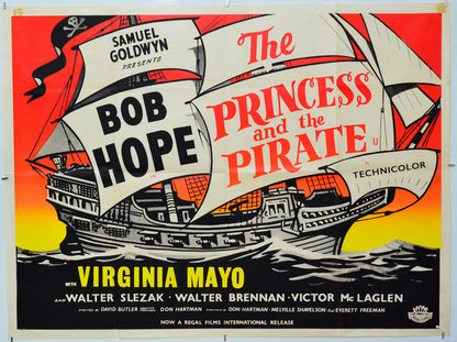 The Princess and the Pirate - Original Quad Poster - Film Poster - Movie Poster