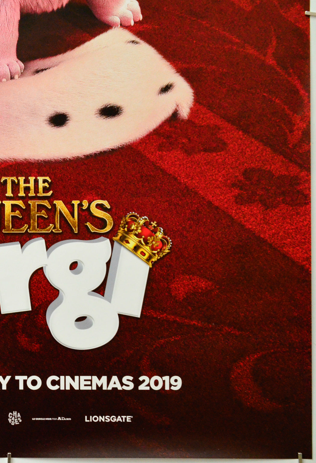 The Queen’s Corgi (Bottom Right) Cinema One Sheet Movie Poster 