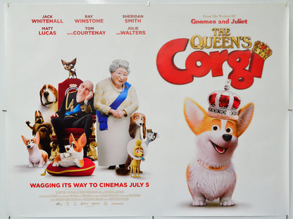 The Queen's Corgi - Original Quad Poster - Film Poster - Movie Poster