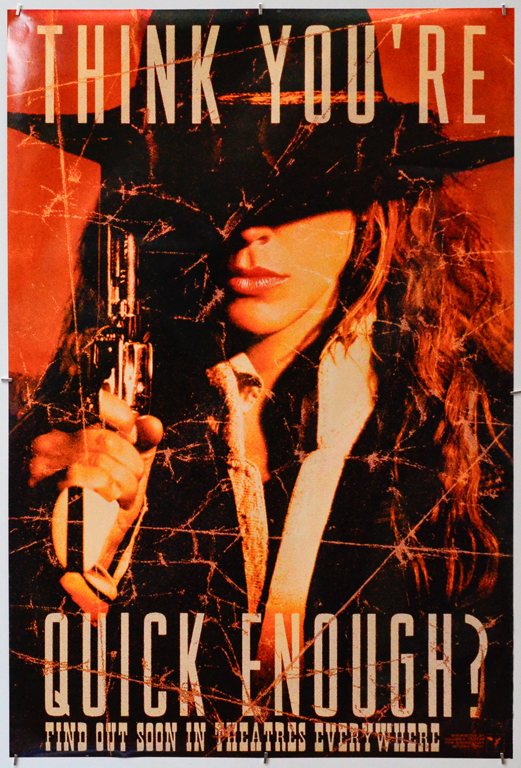 The Quick And The Dead - Original One Sheet Poster - Film Poster - Movie Poster 