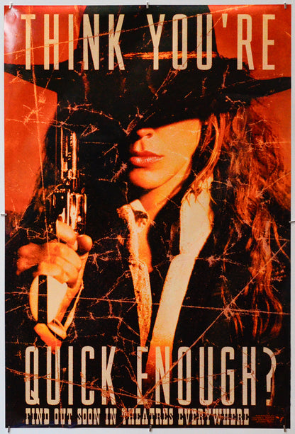 The Quick And The Dead - Original One Sheet Poster - Film Poster - Movie Poster 