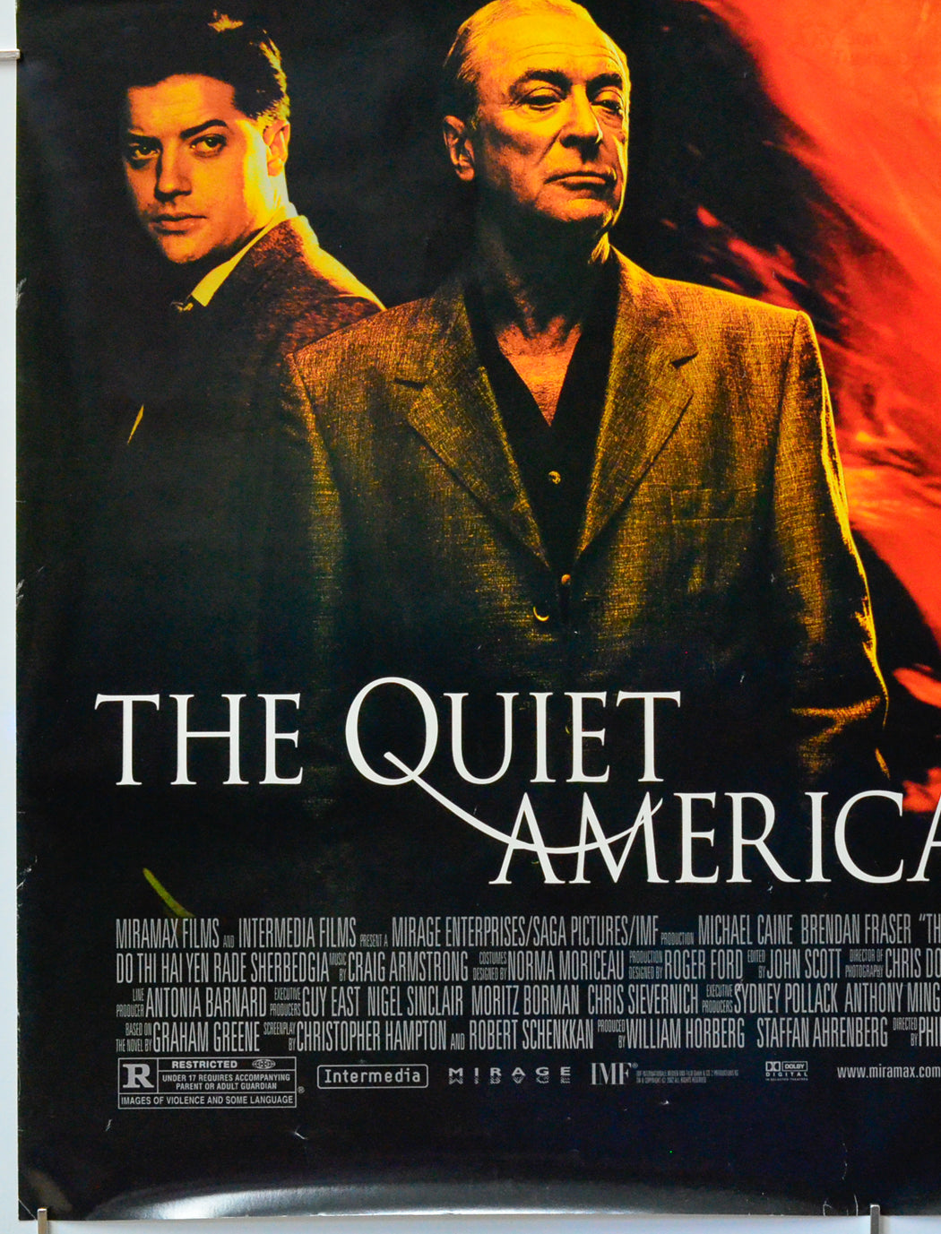 The Quiet American (Bottom Left) Cinema One Sheet Movie Poster 