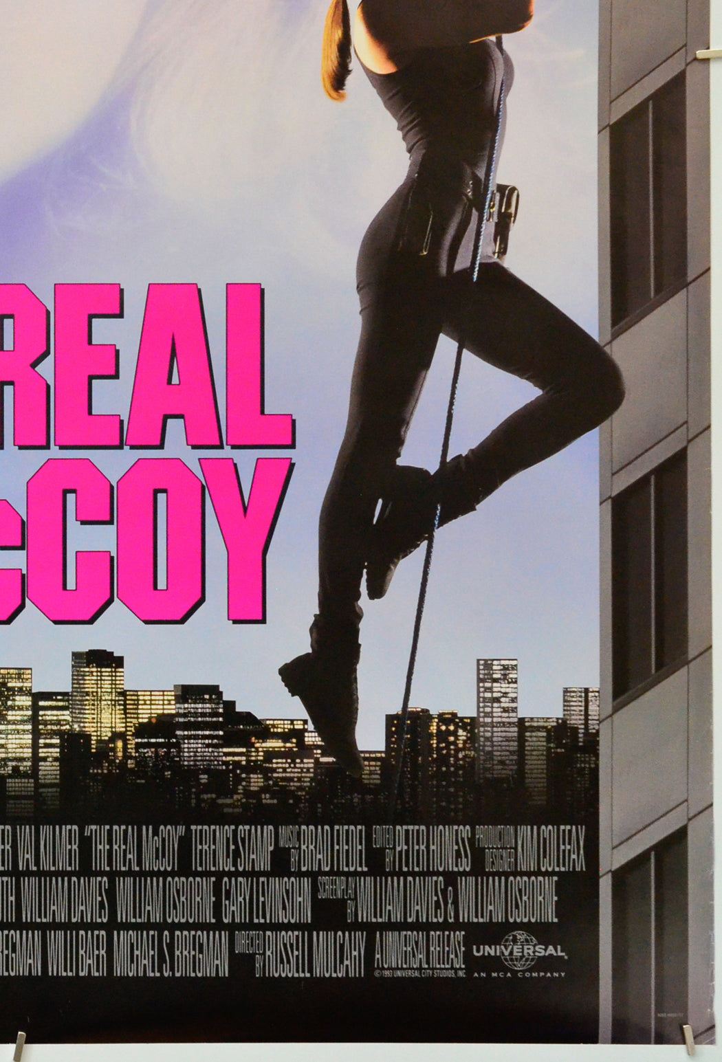 The Real McCoy (Bottom Right) Cinema One Sheet Movie Poster 