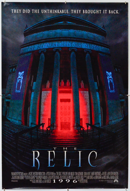 The Relic - Original One Sheet Poster - Film Poster - Movie Poster 