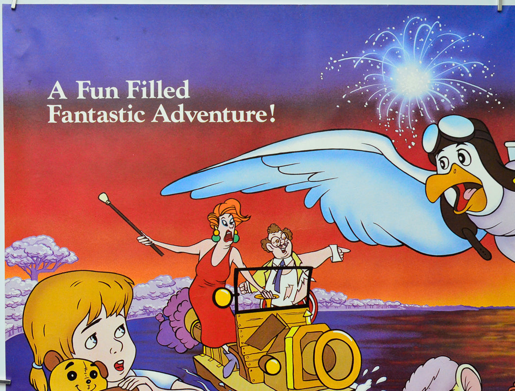 The Rescuers (Top Left) Cinema Quad Movie Poster 