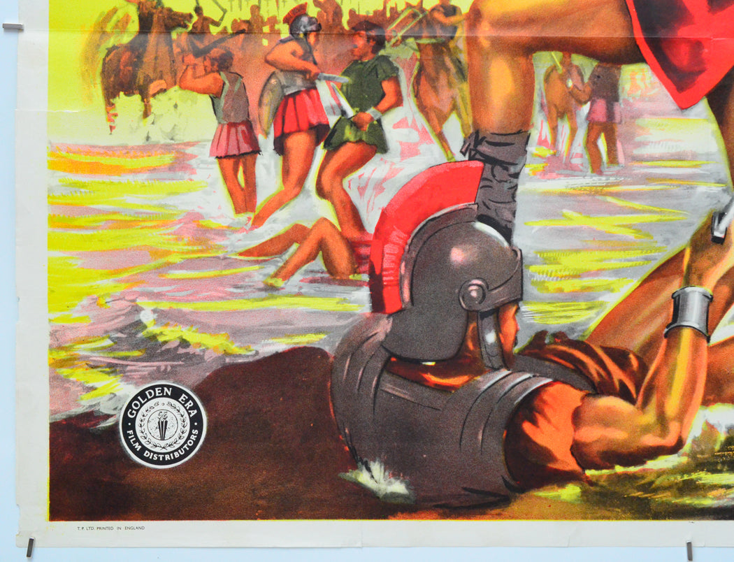 The Revenge Of Spartacus (Bottom Left) Cinema Quad Movie Poster 