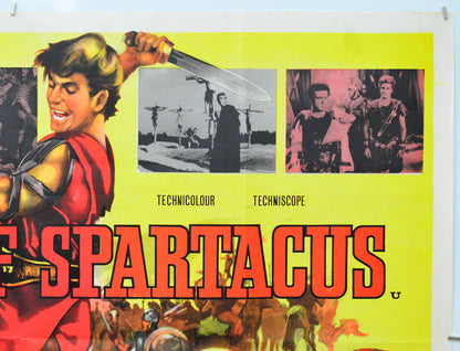 The Revenge Of Spartacus (Top Right) Cinema Quad Movie Poster 